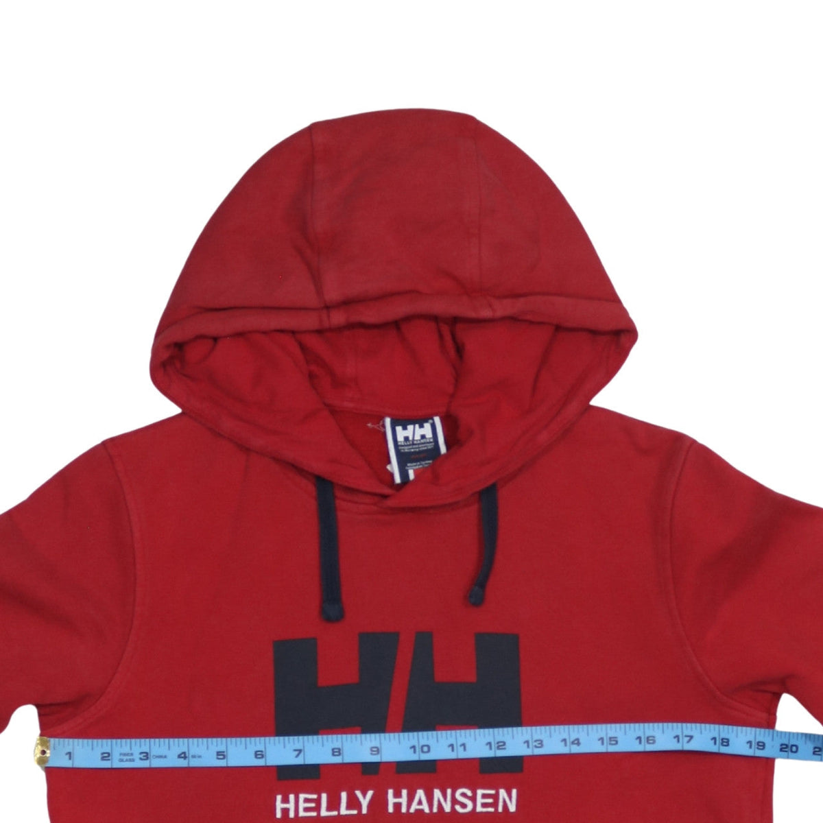 Mens UK Size S Helly Hansen Red Pullover Hoodie