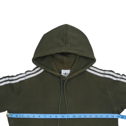 Mens UK Size S adidas Green Pullover Hoodie