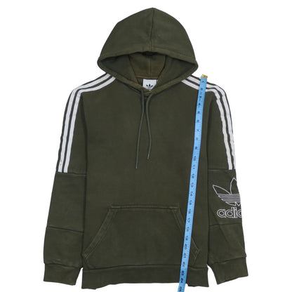 Mens UK Size S adidas Green Pullover Hoodie