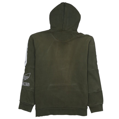Mens UK Size S adidas Green Pullover Hoodie