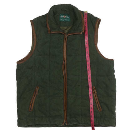 Mens UK Size 2XL Alan Paine Green Bodywarmer