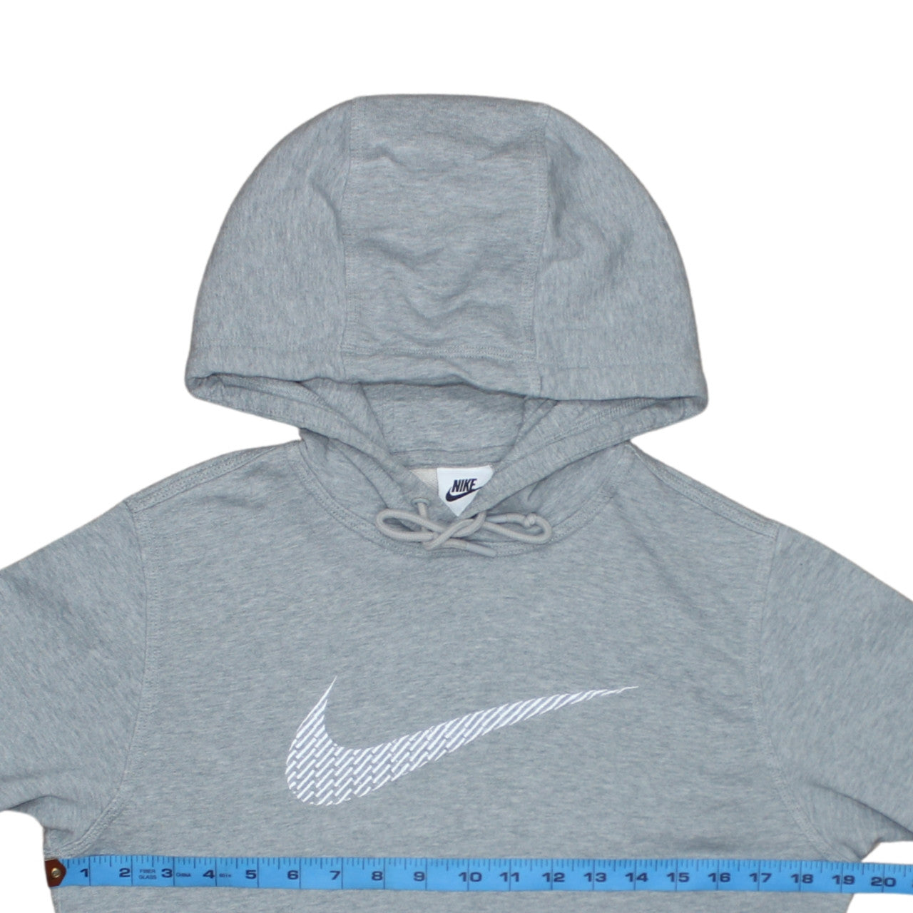 Mens UK Size S Nike Grey Pullover Hoodie
