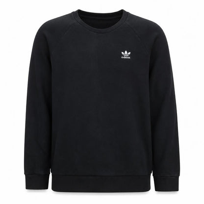 Mens UK Size M adidas Black Pullover Sweatshirt