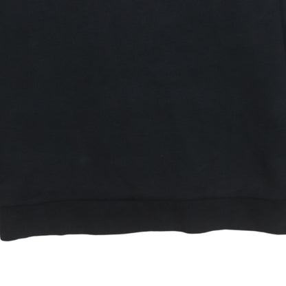 Mens UK Size M adidas Black Pullover Sweatshirt