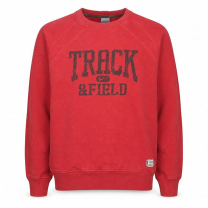 Mens UK Size L Nike Red Pullover Sweatshirt