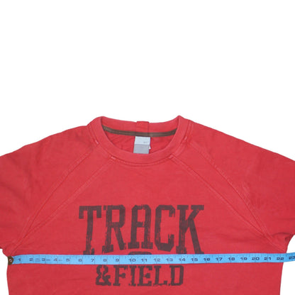 Mens UK Size L Nike Red Pullover Sweatshirt