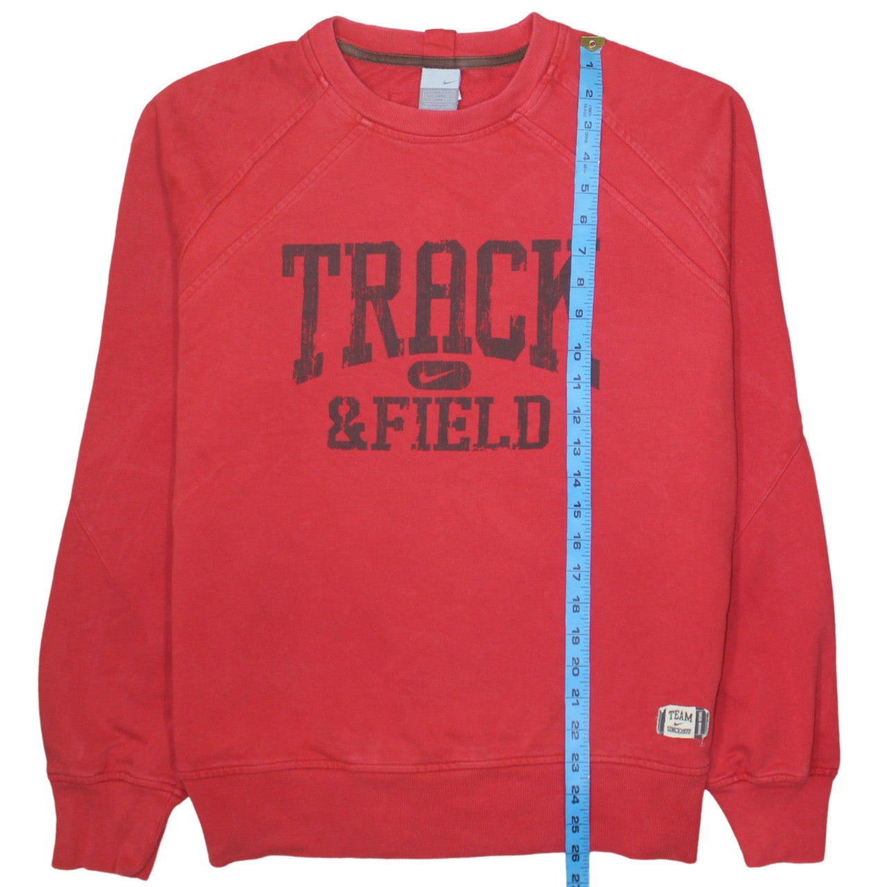 Mens UK Size L Nike Red Pullover Sweatshirt