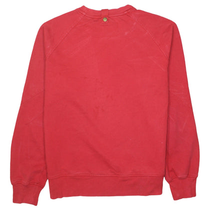 Mens UK Size L Nike Red Pullover Sweatshirt