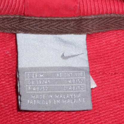 Mens UK Size L Nike Red Pullover Sweatshirt