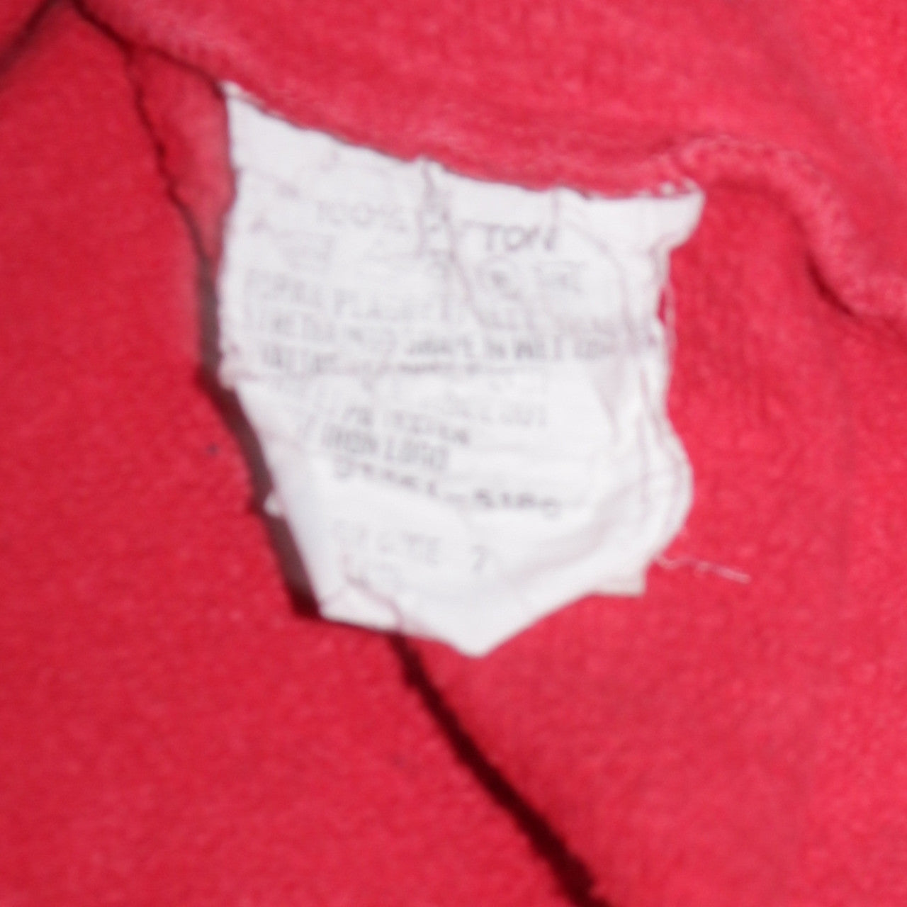 Womens UK Size M Levi's Red Pullover Sweatshirt