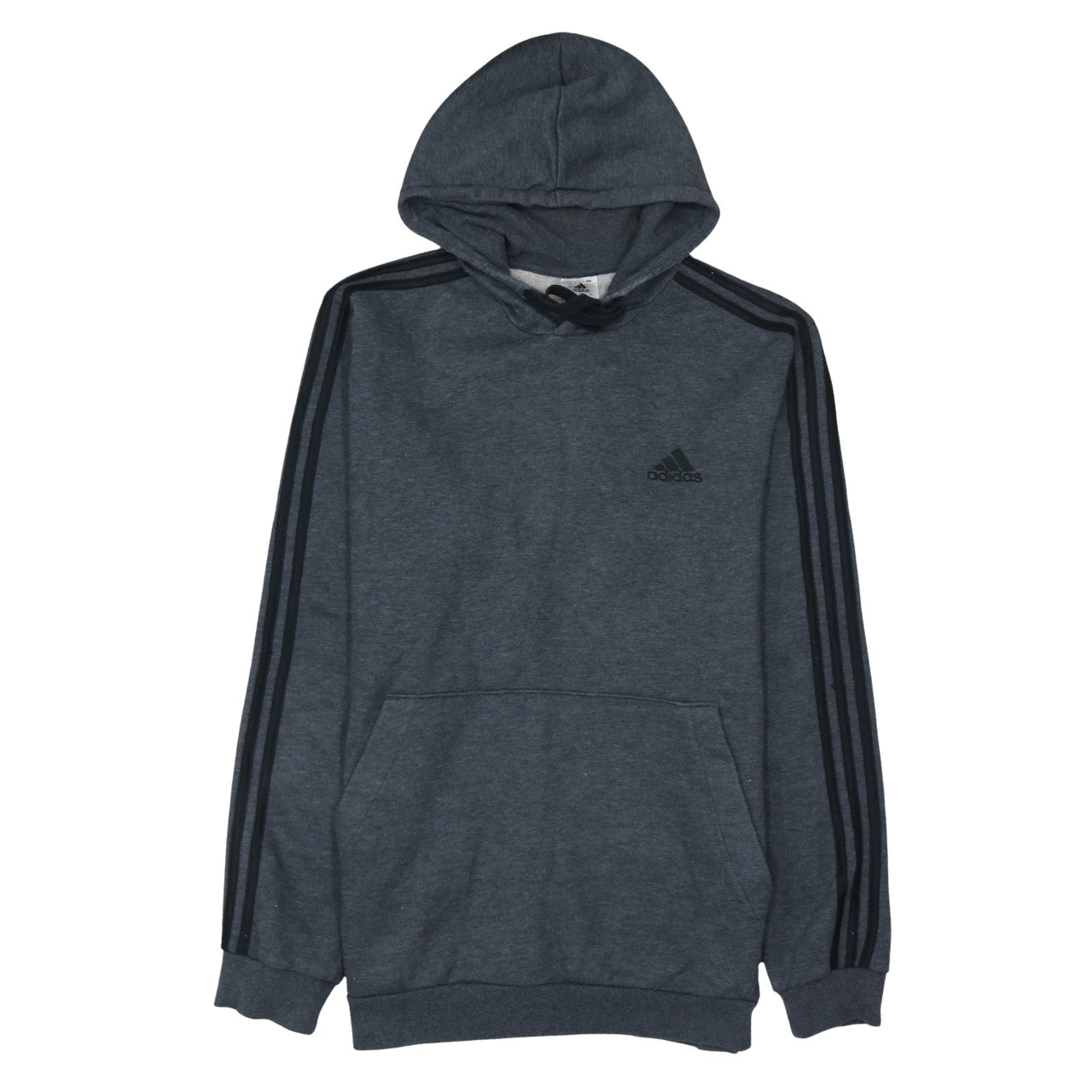 Mens UK Size L adidas Grey Pullover Hoodie