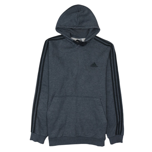 Mens UK Size L adidas Grey Pullover Hoodie