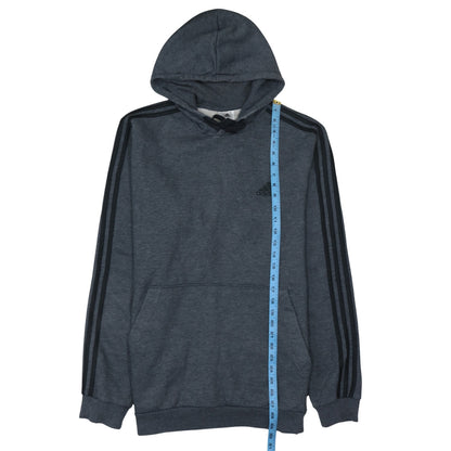 Mens UK Size L adidas Grey Pullover Hoodie