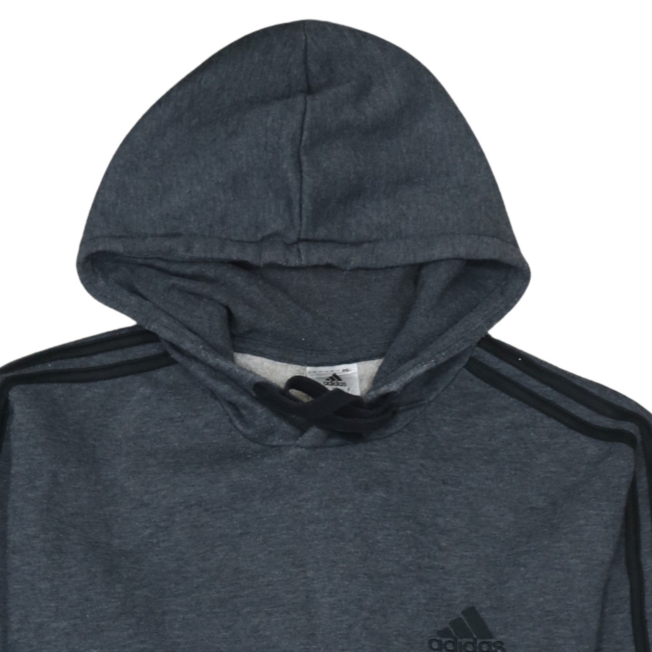 Mens UK Size L adidas Grey Pullover Hoodie