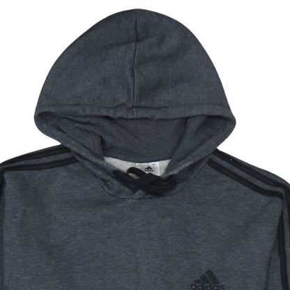 Mens UK Size L adidas Grey Pullover Hoodie