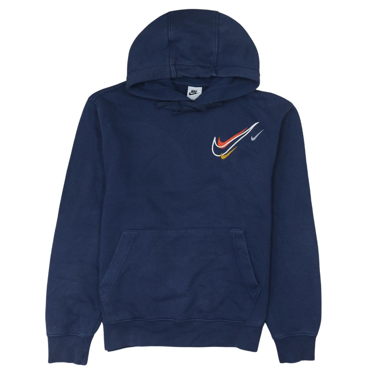 Mens UK Size XS Nike Blue Pullover Hoodie