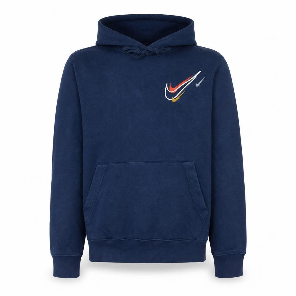 Mens UK Size XS Nike Blue Pullover Hoodie