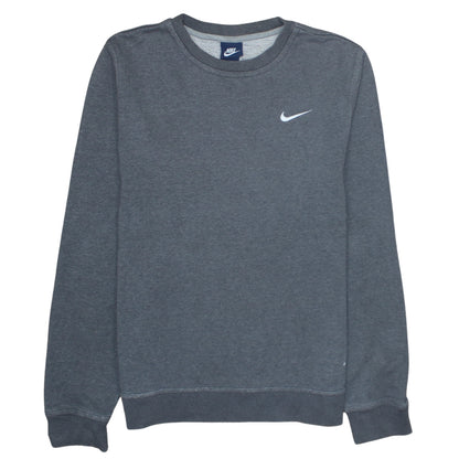 Mens UK Size S Nike Grey Pullover Sweatshirt