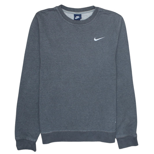 Mens UK Size S Nike Grey Pullover Sweatshirt