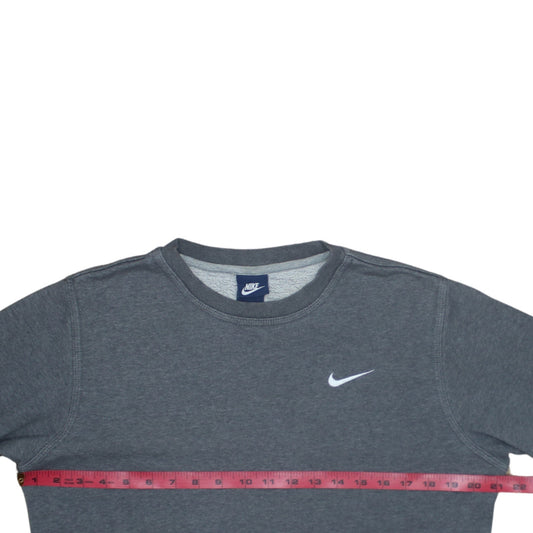 Mens UK Size S Nike Grey Pullover Sweatshirt