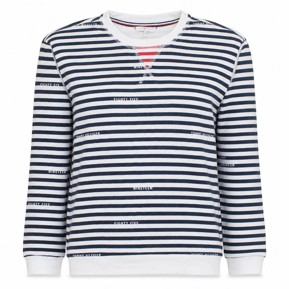 Womens UK Size XS Tommy Hilfiger Blue Pullover Sweatshirt