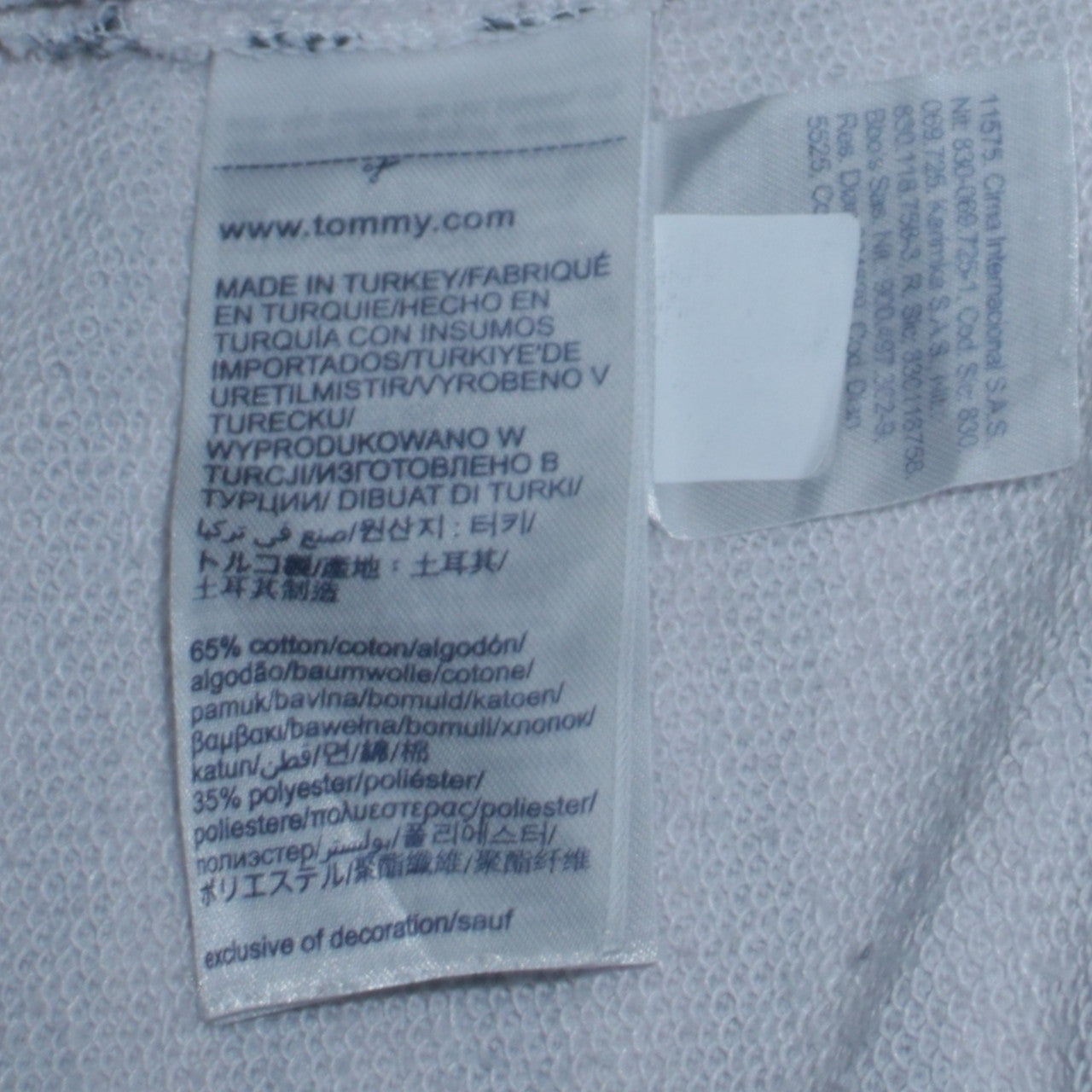 Womens UK Size XS Tommy Hilfiger Blue Pullover Sweatshirt