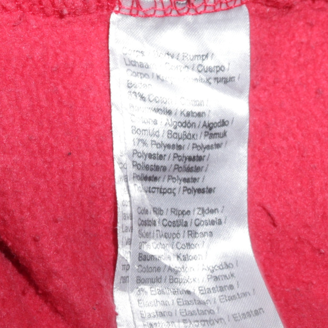 Mens UK Size M Lacoste Red Pullover Sweatshirt