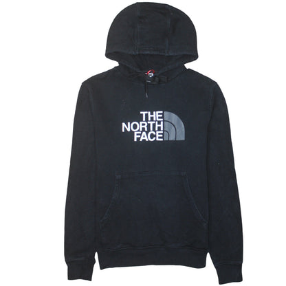 Mens UK Size M The North Face Black Pullover Hoodie