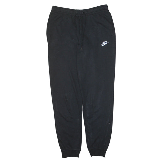 Mens UK Size S Nike Regular Fit Jogger Black Trousers