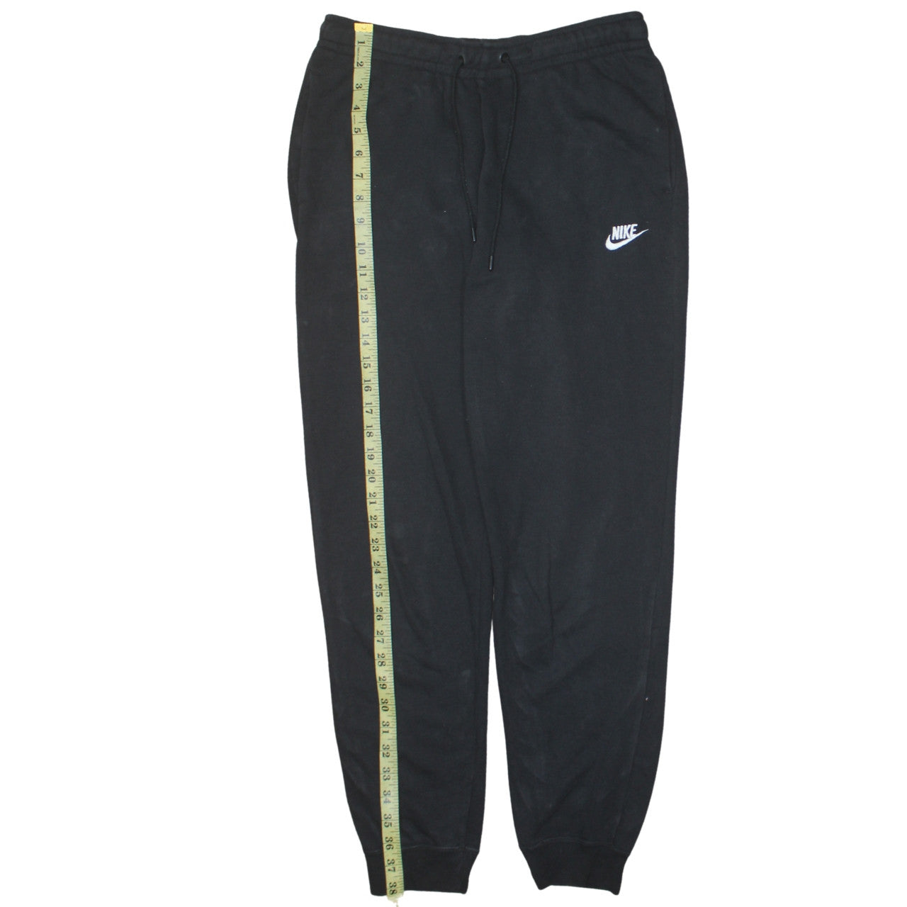 Mens UK Size S Nike Regular Fit Jogger Black Trousers