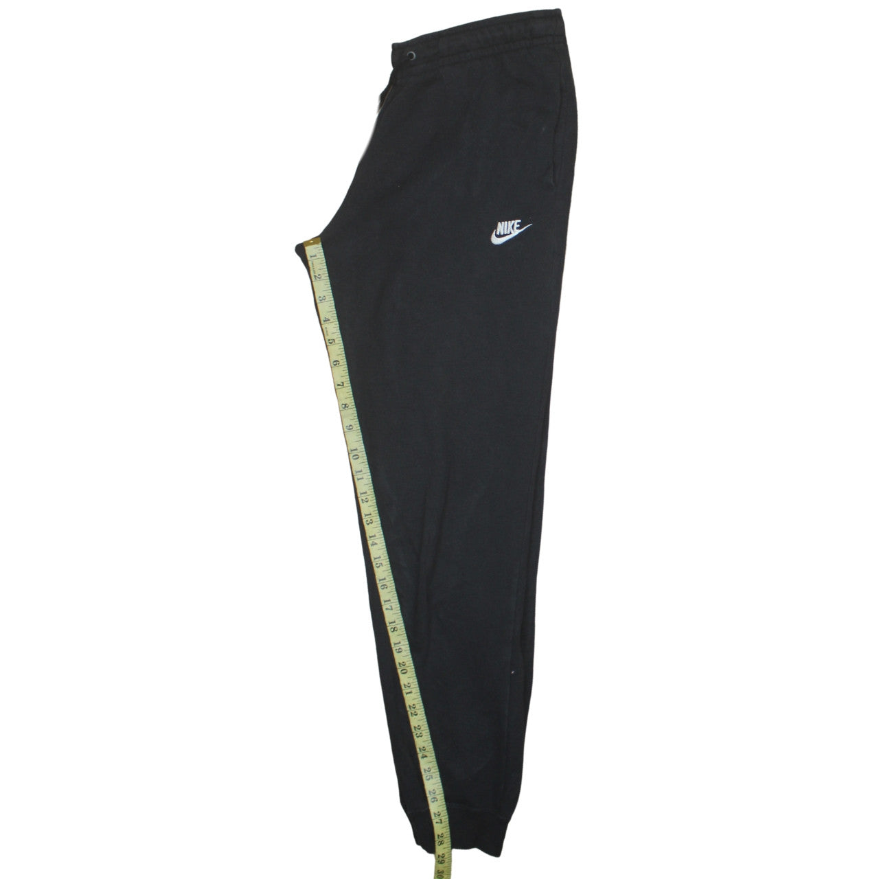 Mens UK Size S Nike Regular Fit Jogger Black Trousers