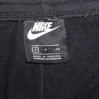 Mens UK Size S Nike Regular Fit Jogger Black Trousers