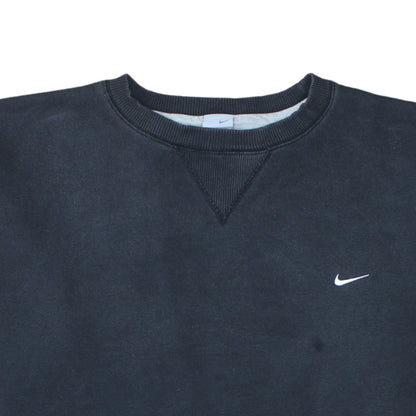 Mens UK Size XL Nike Black Pullover Sweatshirt