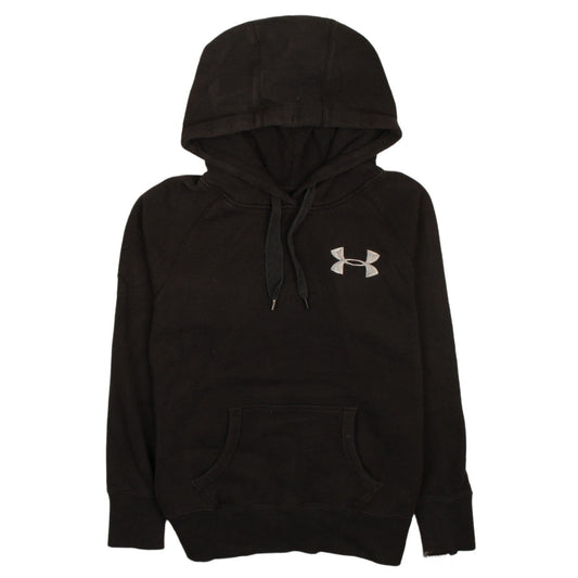 Mens UK Size XS Under armour Black Pullover Hoodie