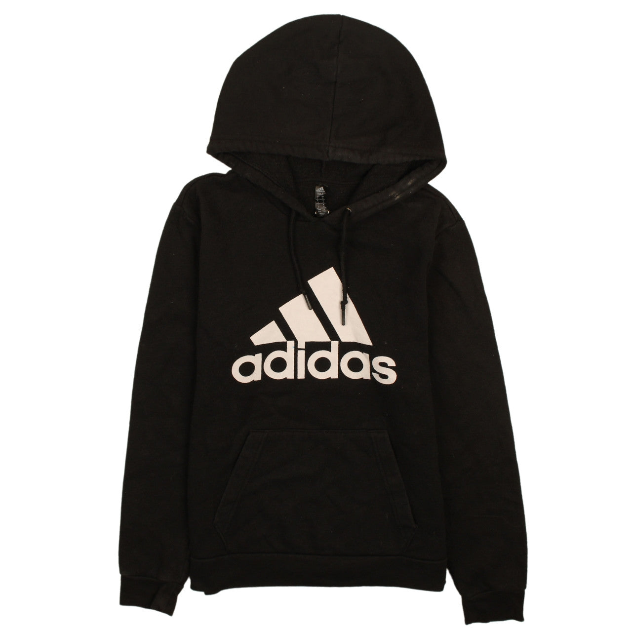 Mens UK Size S adidas Black Pullover Hoodie