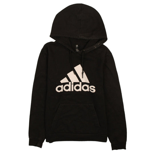 Mens UK Size S adidas Black Pullover Hoodie