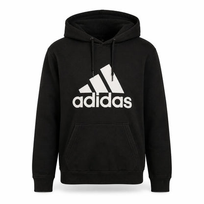 Mens UK Size S adidas Black Pullover Hoodie