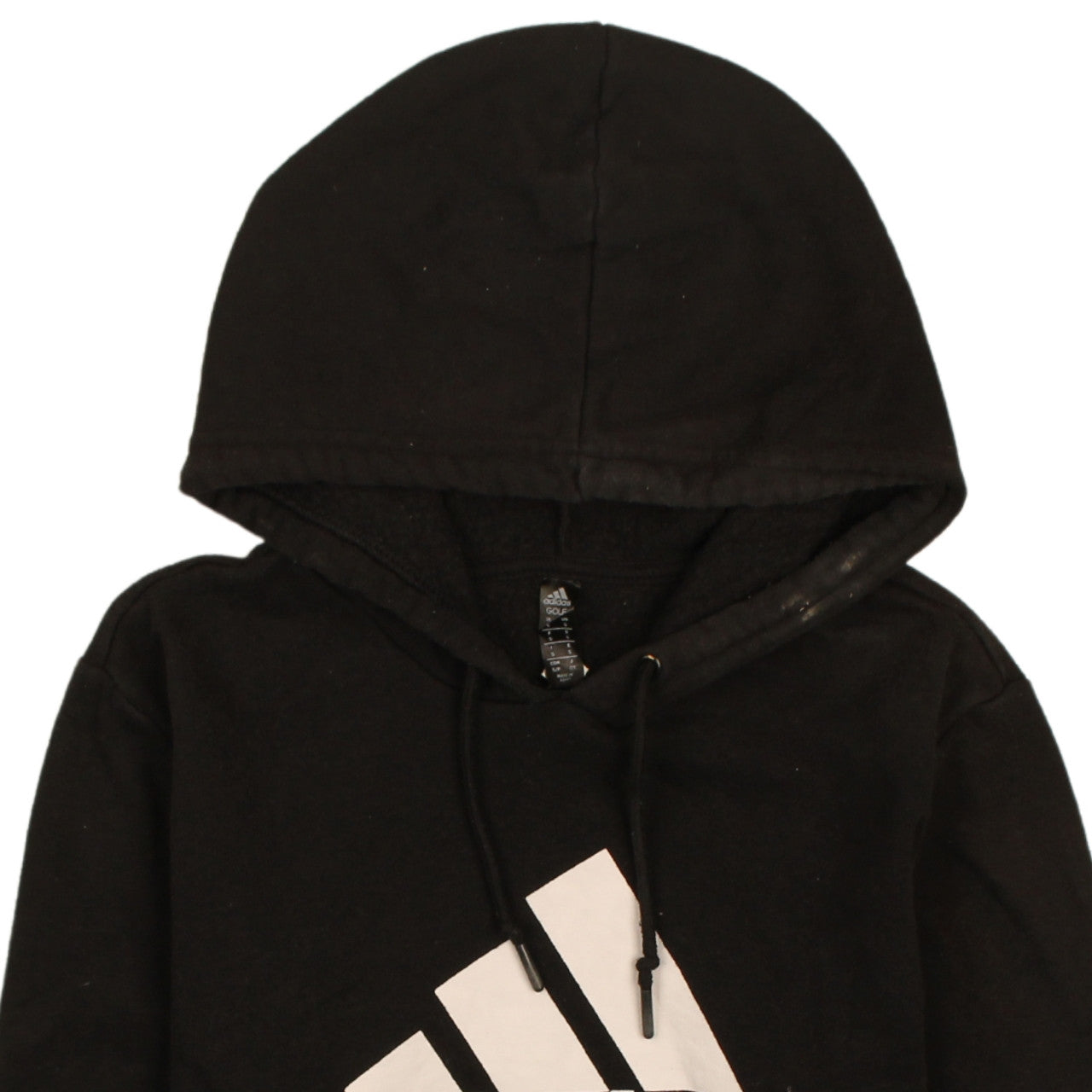 Mens UK Size S adidas Black Pullover Hoodie