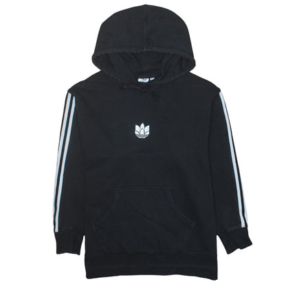 Womens UK Size 12 adidas Black Pullover Hoodie