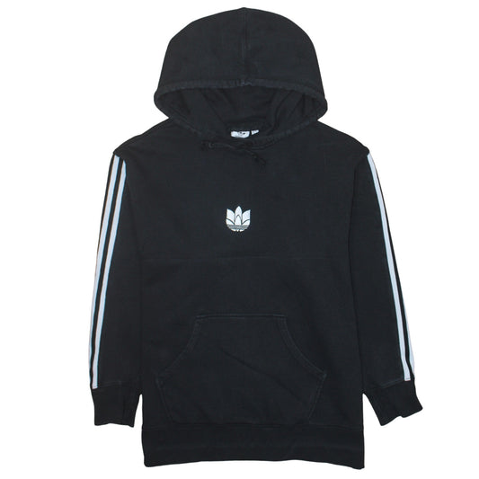 Womens UK Size 12 adidas Black Pullover Hoodie