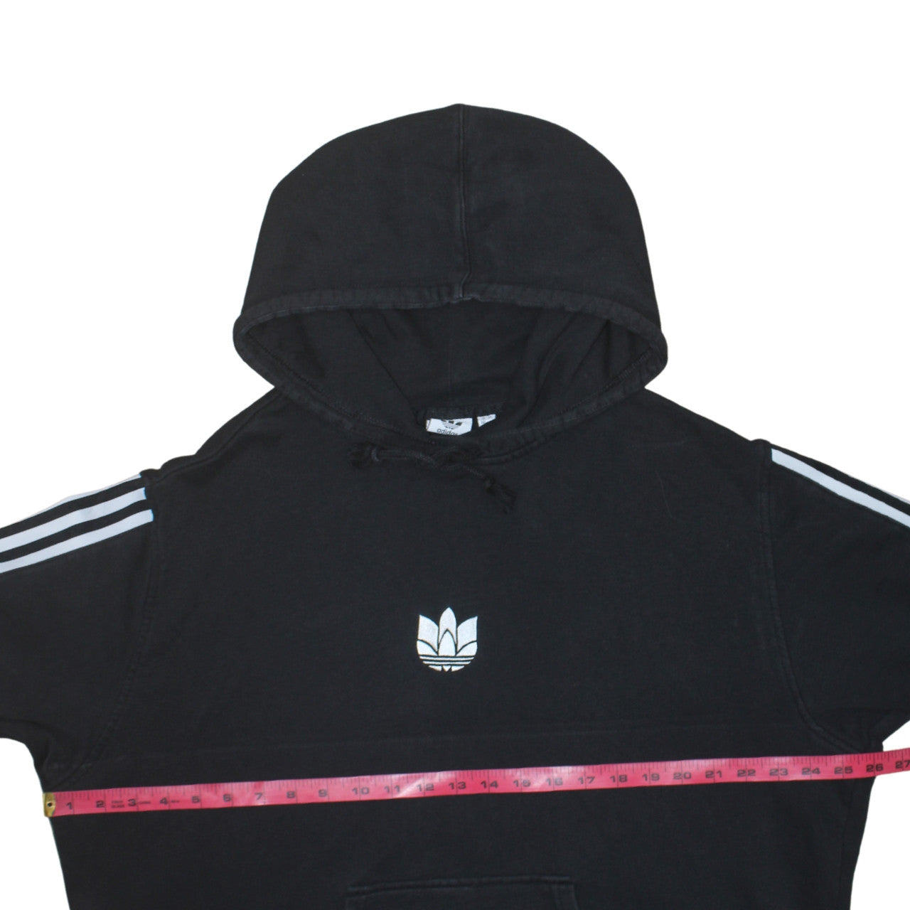 Womens UK Size 12 adidas Black Pullover Hoodie