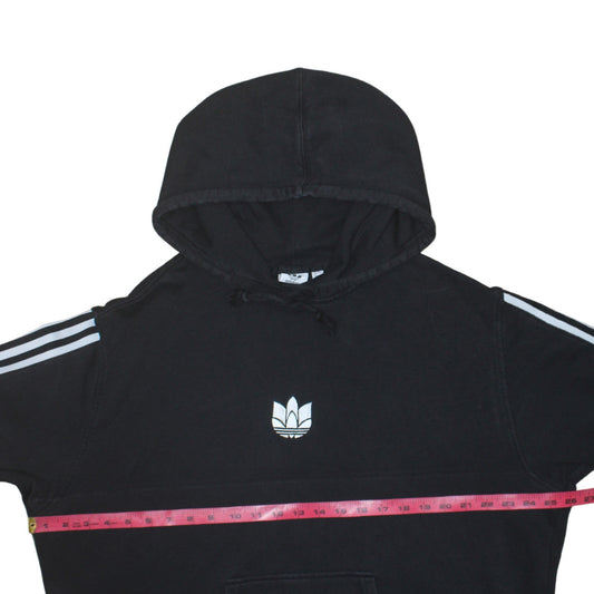 Womens UK Size 12 adidas Black Pullover Hoodie