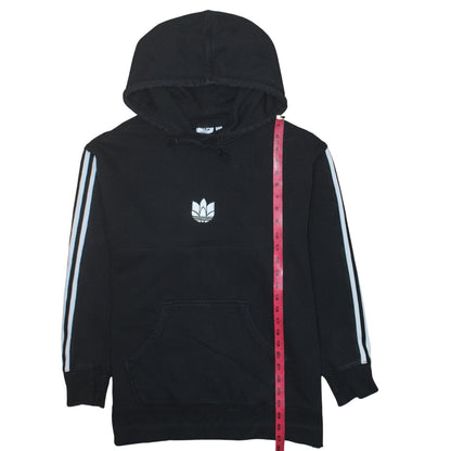 Womens UK Size 12 adidas Black Pullover Hoodie