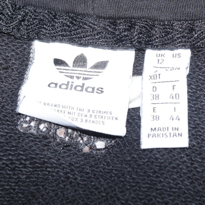 Womens UK Size 12 adidas Black Pullover Hoodie