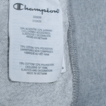 Champion Boys Grey Pullover Hoodie Size 15-16 Years Classic Fit