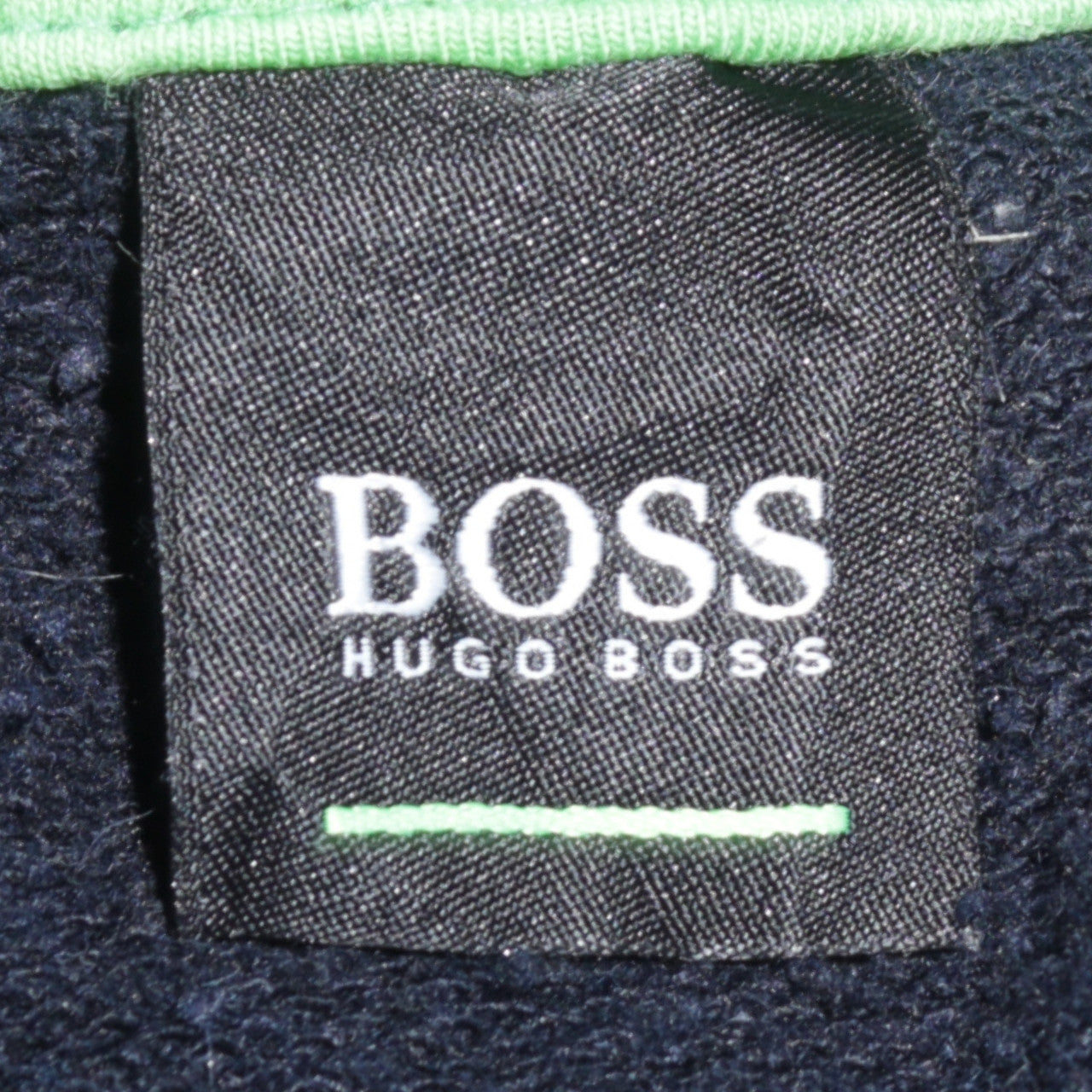 Mens UK Size L HUGO BOSS Black Pullover Sweatshirt