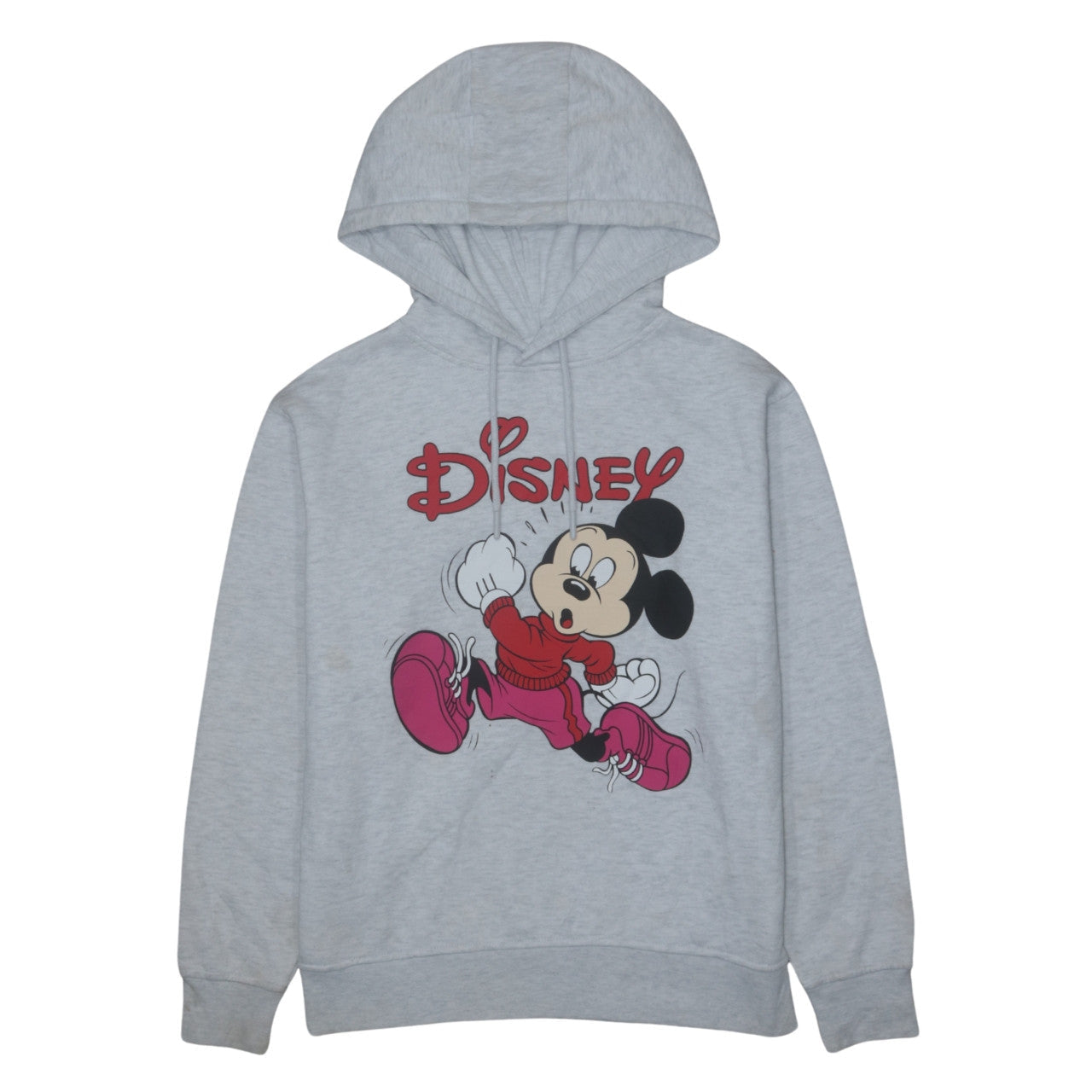 Womens UK Size XS Disney Grey Pullover Hoodie