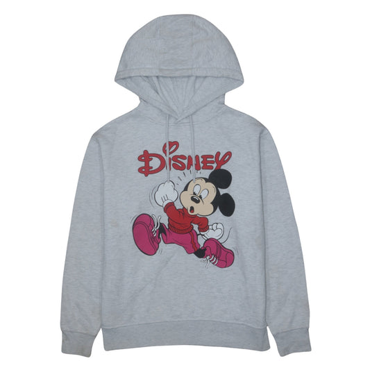 Womens UK Size XS Disney Grey Pullover Hoodie
