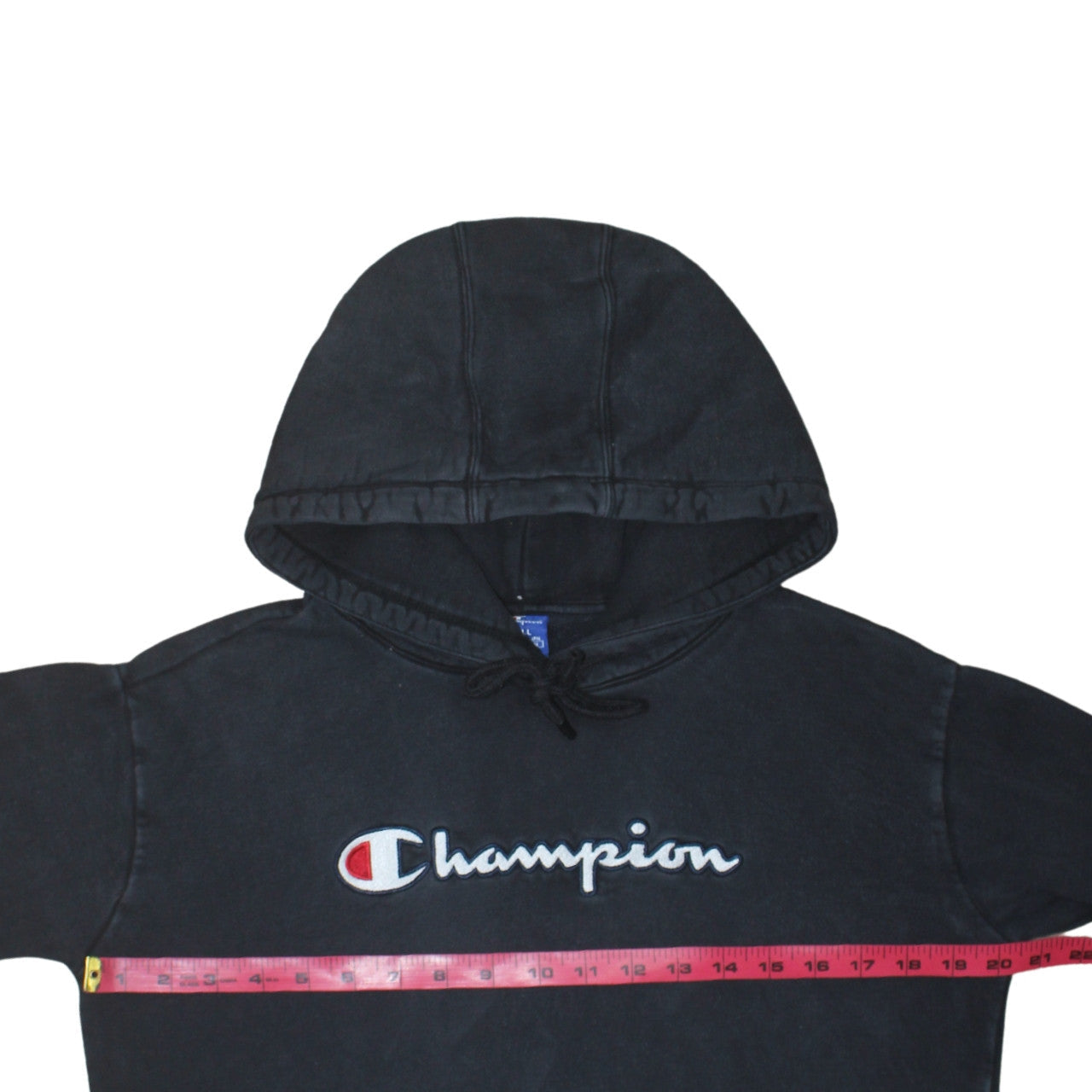 Mens UK Size S Champion Black Pullover Hoodie