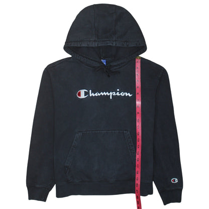 Mens UK Size S Champion Black Pullover Hoodie